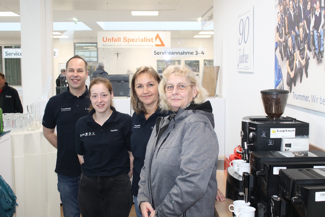 Unsere fleißigen Mitarbeiter 