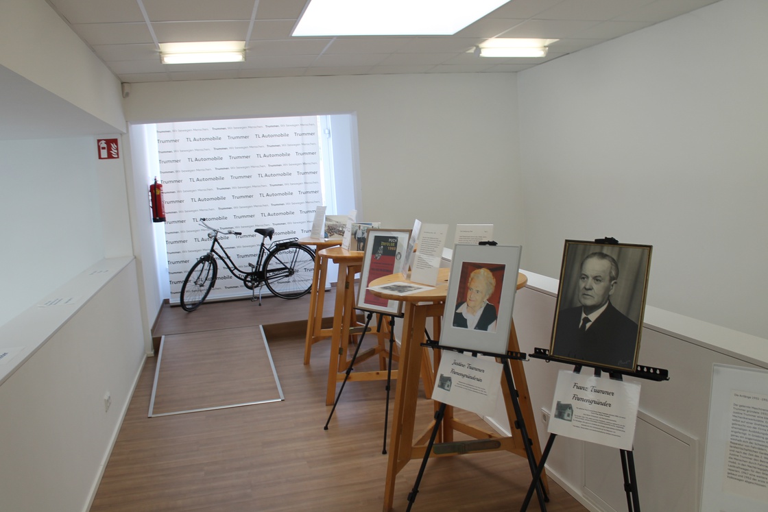 Firmengeschichte auf der Galerie 